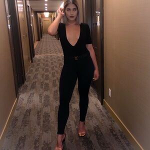 Forever 21 V-Neck Bodysuit